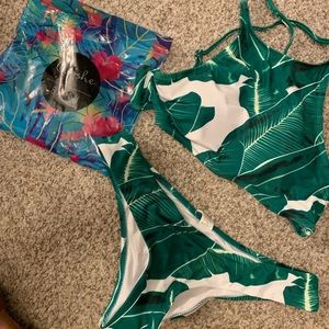 Cupshe Palm Bikini